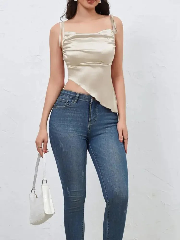 Asymmetrical Tie Shoulder Cami - Update AvenueTrendsi1001003557562341001003557562343bec9489 - b6b3 - 4fd8 - be63 - 104e5f0dbbb3 - Max - OriginBeige