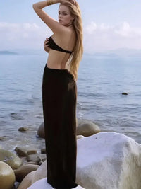 Backless Halter Neck Cover - Up Dress - Update AvenueFestival VibesTrendsi100100951136708100100951136708aecd15b4 - f54e - 4edd - 81c8 - 7494f8f30210 - MaxBlack