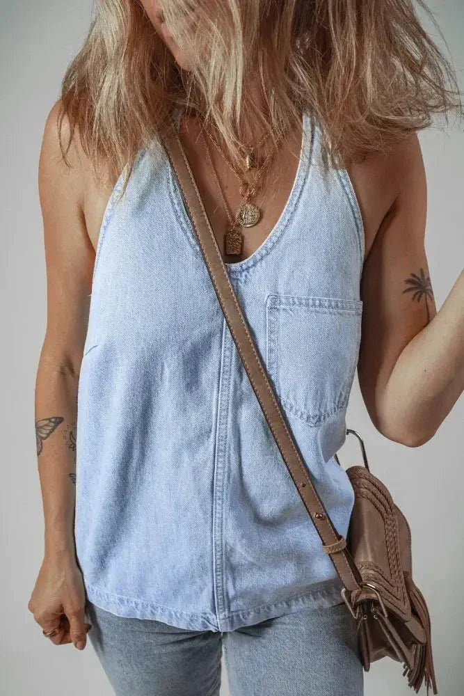 Backless Halter Neck Denim Top - Update AvenueFestival VibesTrendsi100100864693139100100864693139fea6b7ce - fe4b - 43cf - adff - dce0a372af3d - MaxLight Blue