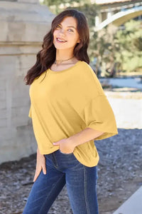 Basic Bae Bamboo Full Size Round Neck Drop Shoulder T-Shirt - Update AvenueT-ShirtsTrendsi100100496901790100100496901790c42ae0ed - 3916 - 4479 - b1c7 - f5358141a801 - MaxYellow