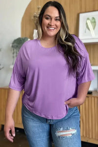 Basic Bae Bamboo Full Size Round Neck Drop Shoulder T-Shirt - Update AvenueT-ShirtsTrendsi100100496907056100100496907056be7a4ac2 - a17a - 4b7e - 89b4 - 6a1818090f06 - MaxLavender