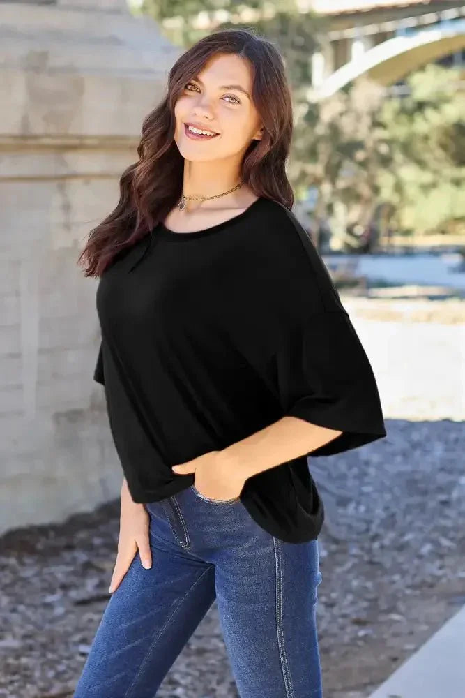 Basic Bae Bamboo Full Size Round Neck Drop Shoulder T-Shirt - Update AvenueT-ShirtsTrendsi100100496907056100100496907056650f812b - 2678 - 4c90 - b297 - 4c1ba84ff698 - MaxLavender