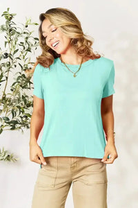 Basic Bae Bamboo Full Size Round Neck Short Sleeve T-Shirt Plus Size - Update AvenueT-ShirtsTrendsi10010041869138610010041869138687696702 - 228d - 4056 - 9e56 - c7f4fb1178bc - MaxMint Blue