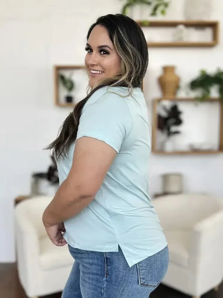 Basic Bae Bamboo Full Size Round Neck Short Sleeve T-Shirt Plus Size - Update AvenueT-ShirtsTrendsi1001004186943921001004186943926f738248 - 2a5b - 4264 - a07c - 3bf59b986579 - MaxPastel Blue