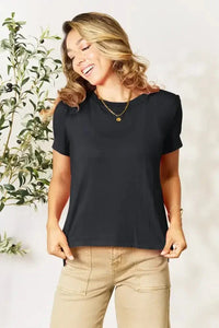 Basic Bae Bamboo Full Size Round Neck Short Sleeve T-Shirt Plus Size - Update AvenueT-ShirtsTrendsi100100418697993100100418697993c83271c6 - d576 - 4a07 - a2bb - d1d029a1e234 - MaxBlack