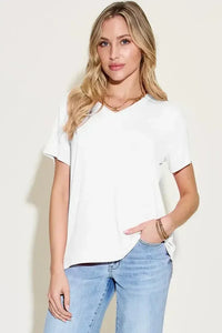Basic Bae Bamboo Full Size V - Neck High - Low T-Shirt - Update AvenueT-ShirtsTrendsi100100251271919100100251271919c1c29c16 - 322e - 466e - b74e - 09f95bffd198 - MaxWhite