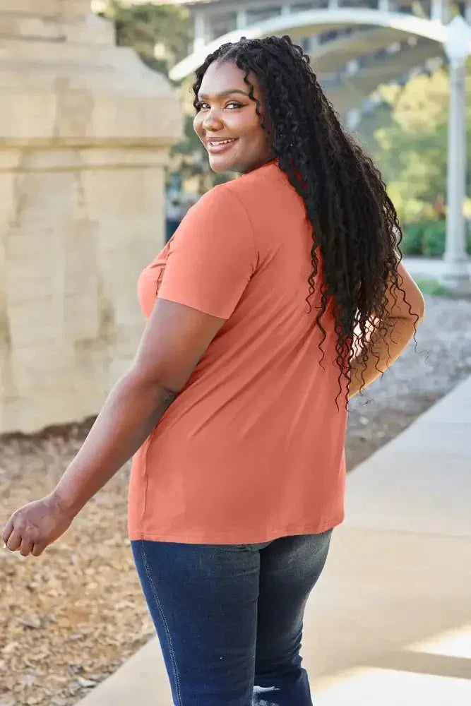 Basic Bae Bamboo Full Size V - Neck Short Sleeve T-Shirt - Update AvenueT-ShirtsTrendsi10010052342110310010052342110335191f16 - 359c - 42f3 - 81f7 - 663af4e6d961 - MaxWatermelon pink