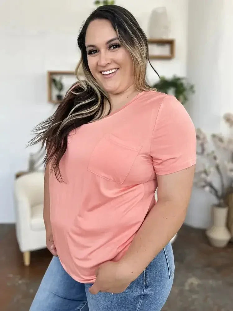 Basic Bae Bamboo Full Size V - Neck Short Sleeve T-Shirt - Update AvenueT-ShirtsTrendsi1001005234211031001005234211039a155afe - 4ef2 - 40dd - 90f7 - 91957a74375c - MaxWatermelon pink