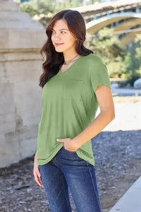 Basic Bae Bamboo Full Size V - Neck Short Sleeve T-Shirt - Update AvenueT-ShirtsTrendsi100100523421349100100523421349ddc9c72e - 7bd5 - 4d6f - 8cf5 - 3c83d56bd17e - MaxMatcha Green