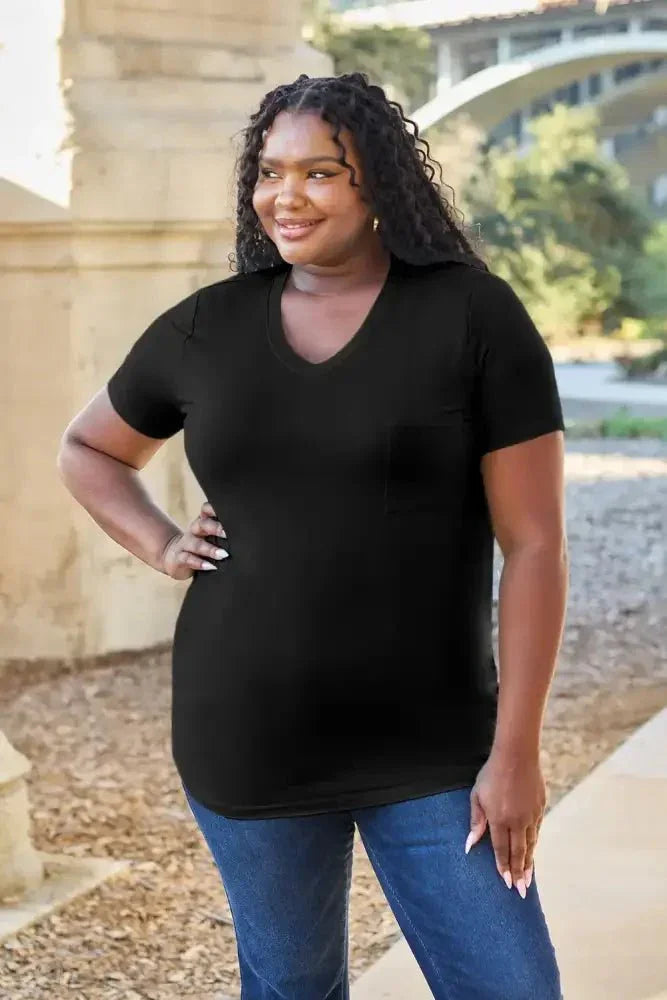 Basic Bae Bamboo Full Size V - Neck Short Sleeve T-Shirt - Update AvenueT-ShirtsTrendsi1001005234271571001005234271579f253315 - b476 - 47ca - ae53 - 1d6e55a19dd0 - MaxBlack