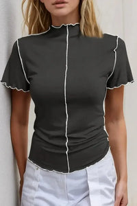 Basic Bae Contrast Trim Mock Neck Short Sleeve T-Shirt - Update AvenueVacation StyleTrendsi1001000169917041001000169917040086f2fa - af64 - 4cb0 - ad9f - 53580d537d4e - MaxBlack