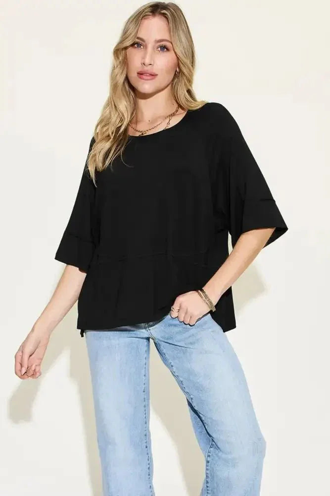 Basic Bae Full Size Bamboo Round Neck Exposed Seam T-Shirt Plus Size - Update AvenueT-ShirtsTrendsi100100234977620100100234977620a331cab1 - 6d6c - 4d50 - 8c22 - 11ba41e6f5f8 - MaxBlack