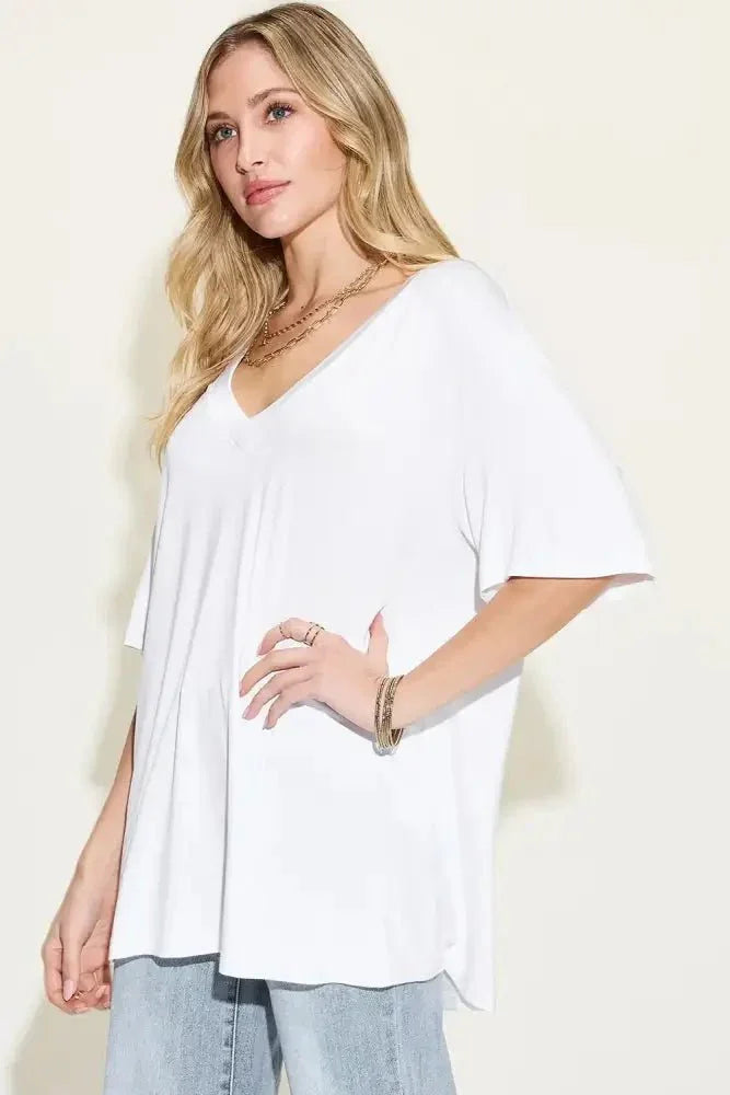 Basic Bae Full Size Bamboo V - Neck Drop Shoulder T-Shirt - Update AvenueT-ShirtsTrendsi1001003282019601001003282019608b8cb8cb - 13d3 - 482a - a901 - 9813ac3b6c2b - MaxWhite