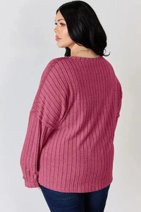 Basic Bae Full Size Ribbed Half Button Long Sleeve T-Shirt - Update AvenueT-ShirtsTrendsi10010187848022710010187848022712cb5a39 - c201 - 4c88 - 8be0 - f01400fab666 - MaxDark Blue