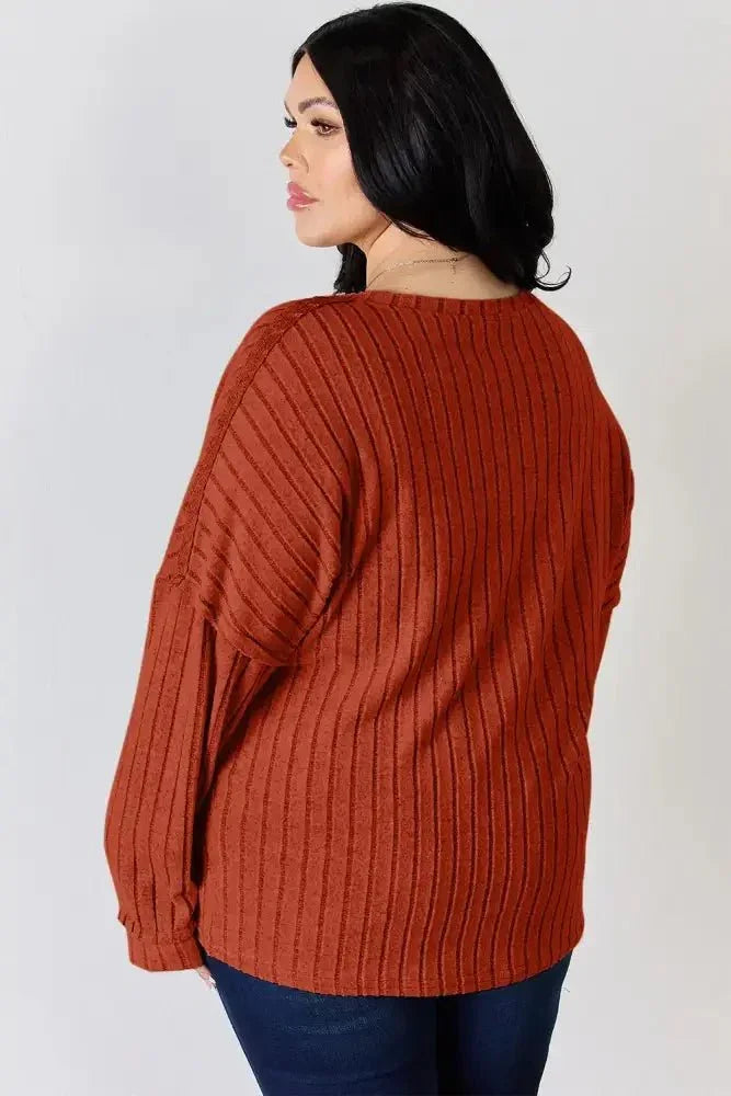 Basic Bae Full Size Ribbed Half Button Long Sleeve T-Shirt - Update AvenueT-ShirtsTrendsi100101878482568100101878482568ca956cfe - 8ad1 - 4a77 - b2b6 - c2f4e87faf9a - MaxRust