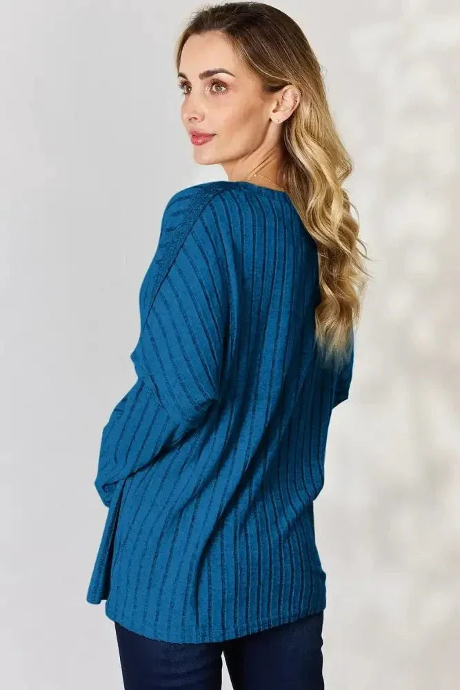 Basic Bae Full Size Ribbed Half Button Long Sleeve T-Shirt - Update AvenueT-ShirtsTrendsi100101878485450100101878485450fc747b5a - 7a9f - 40cd - ab95 - 14ef38c2ad97 - MaxSky Blue