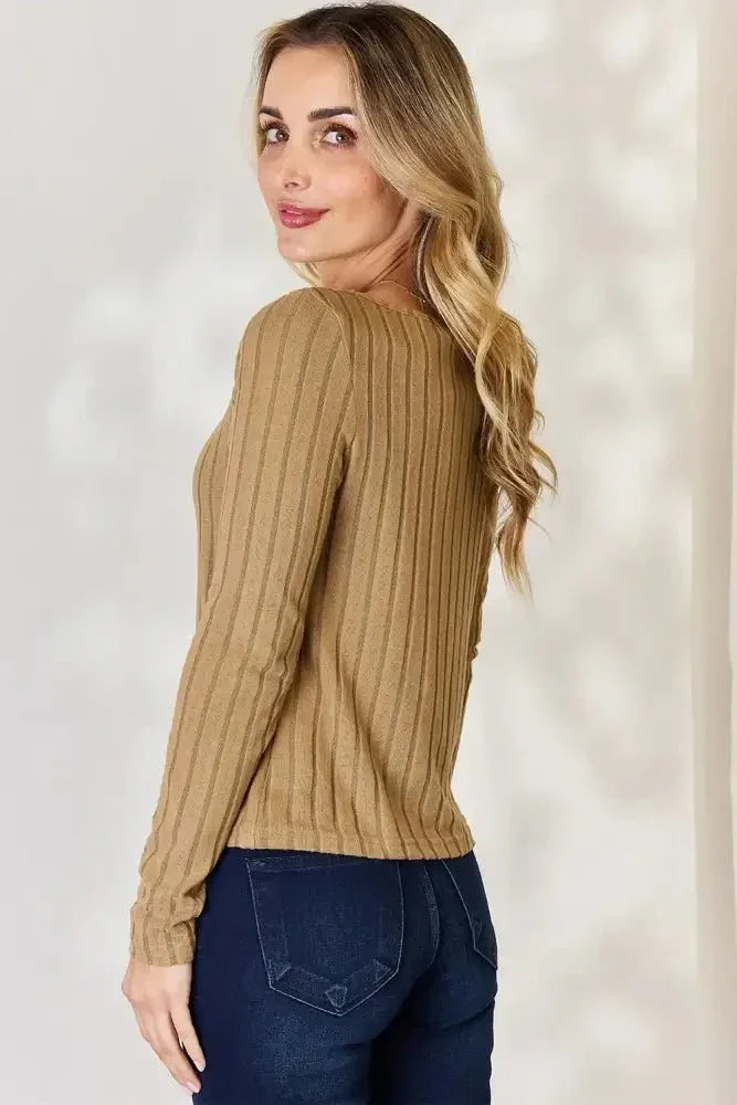 Basic Bae Full Size Ribbed Long Sleeve T-Shirt - Update AvenueT-ShirtsTrendsi100101726259395100101726259395ab5cb084 - 4015 - 4c65 - a5bf - bed237b35853 - MaxKhaki