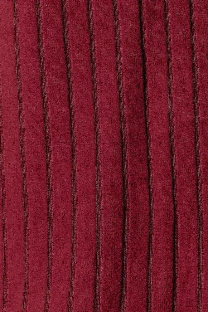 Basic Bae Full Size Ribbed Round Neck Long Sleeve Slit Top - Update AvenueT-ShirtsTrendsi1001019871447041001019871447040a1519ac02464d119330900040359799 - MaxBurgundy