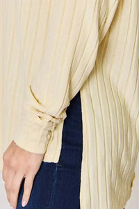 Basic Bae Full Size Ribbed Round Neck Slit T-Shirt - Update AvenueT-ShirtsTrendsi1001010894960971001010894960976aa5aef7 - 1f16 - 4c00 - a50f - 3671e97d3ec0 - MaxLight Yellow