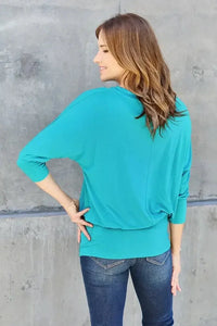Basic Bae Full Size Round Neck Batwing Sleeve Top - Update AvenueTrendsi1001011498123421001011498123425f326248 - 1cdd - 4d13 - b329 - e34d29b5efdf - MaxSky Blue