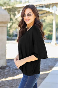 Basic Bae Full Size Round Neck Drop Shoulder T-Shirt - Update AvenueT-ShirtsTrendsi1001016585671231001016585671231dd982b568cd491fb3450173dc7a99db - MaxBlack