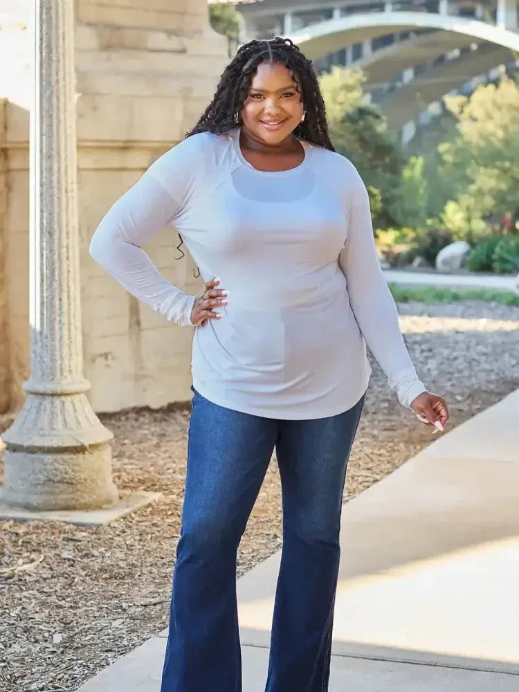 Basic Bae Full Size Round Neck Long Sleeve T-Shirt - Update AvenueT-ShirtsTrendsi10010194196115610010194196115643bf301490fe408c85dc0de9367612a3 - MaxWhite