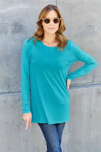 Basic Bae Full Size Round Neck Long Sleeve Top - Update AvenueT-ShirtsTrendsi1001011928664821001011928664821f3dd128 - b020 - 428b - 9127 - bea7e57b39f5 - MaxCerulean