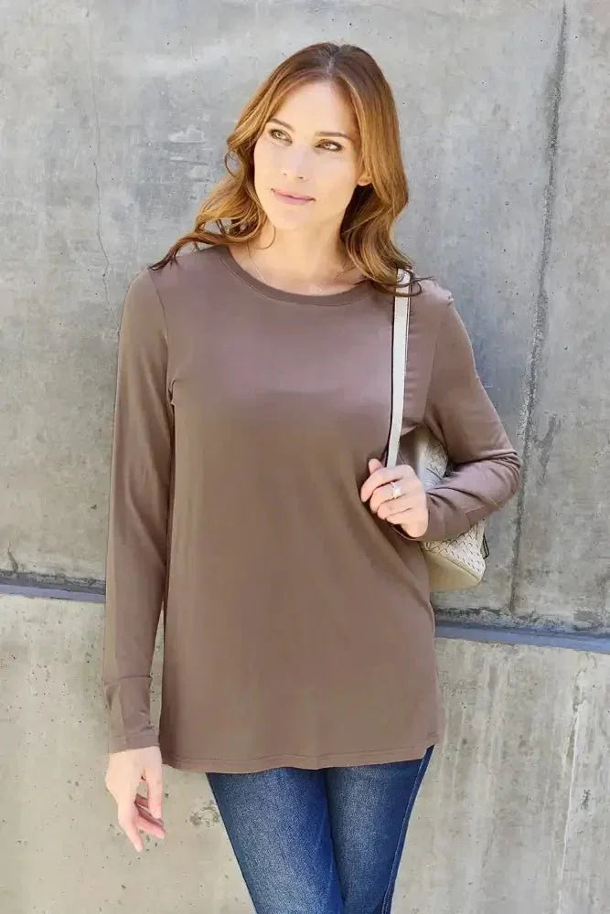 Basic Bae Full Size Round Neck Long Sleeve Top - Update AvenueT-ShirtsTrendsi100101317795907100101317795907055e2ff3 - efc6 - 4935 - 89ff - 4b2c982823dc - MaxMocha