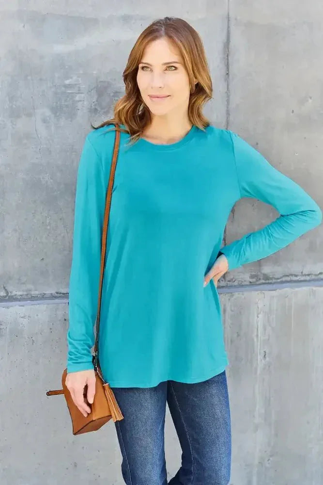 Basic Bae Full Size Round Neck Long Sleeve Top - Update AvenueT-ShirtsTrendsi1001013177987501001013177987507944a939 - c7e1 - 44c4 - b544 - 3b75700254a6 - MaxCerulean