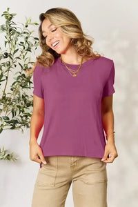 Basic Bae Full Size Round Neck Short Sleeve T-Shirt Plus Size - Update AvenueT-ShirtsTrendsi1001016429702841001016429702845fe6056050e044ccae41da7604fe8cf5 - MaxPurple