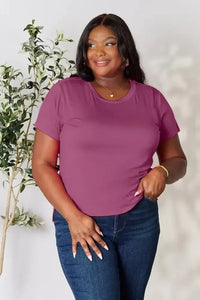 Basic Bae Full Size Round Neck Short Sleeve T-Shirt Plus Size - Update AvenueT-ShirtsTrendsi10010164297028410010164297028426dce455e7184f34a4c91d20db40df2e - MaxPurple