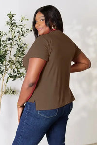 Basic Bae Full Size Round Neck Short Sleeve T-Shirt Plus Size - Update AvenueT-ShirtsTrendsi10010164297804910010164297804916f20c17b7ff491e84f84df6e9cf9361 - MaxChestnut