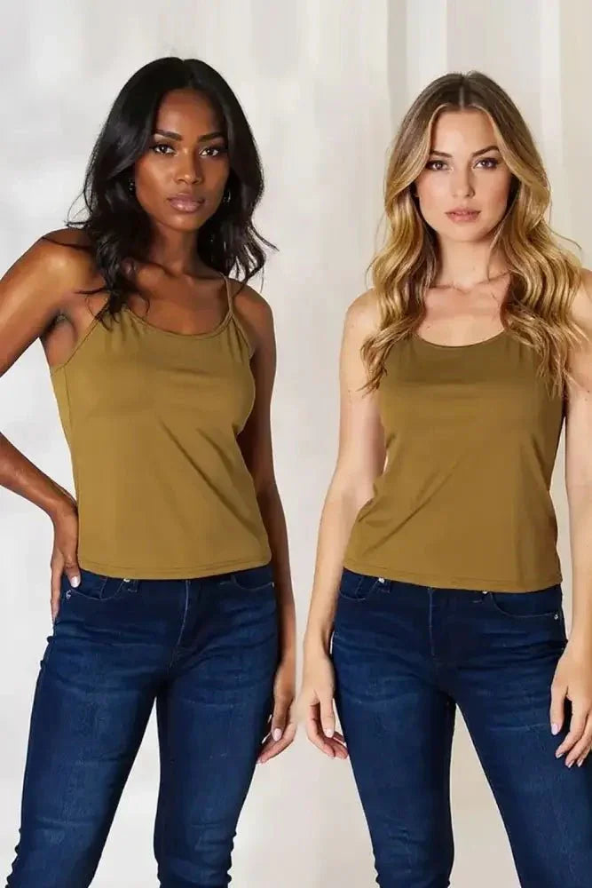 Basic Bae Full Size Round Neck Slim Cami Plus Size - Update AvenueTrendsi100101206521012100101206521012906059ad - e1a4 - 472a - b0ef - 2af516621140 - MaxCamel