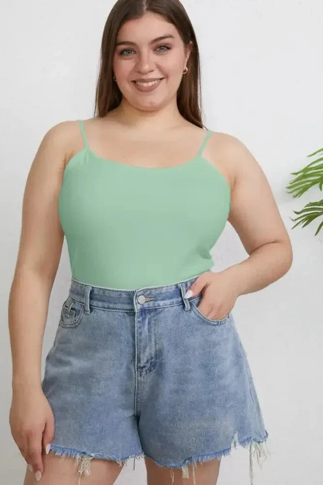 Basic Bae Full Size Round Neck Slim Cami Plus Size - Update AvenueTrendsi100101206526755100101206526755293d9eca - c490 - 4c78 - adea - 3a487d0fbf57 - MaxLight Green