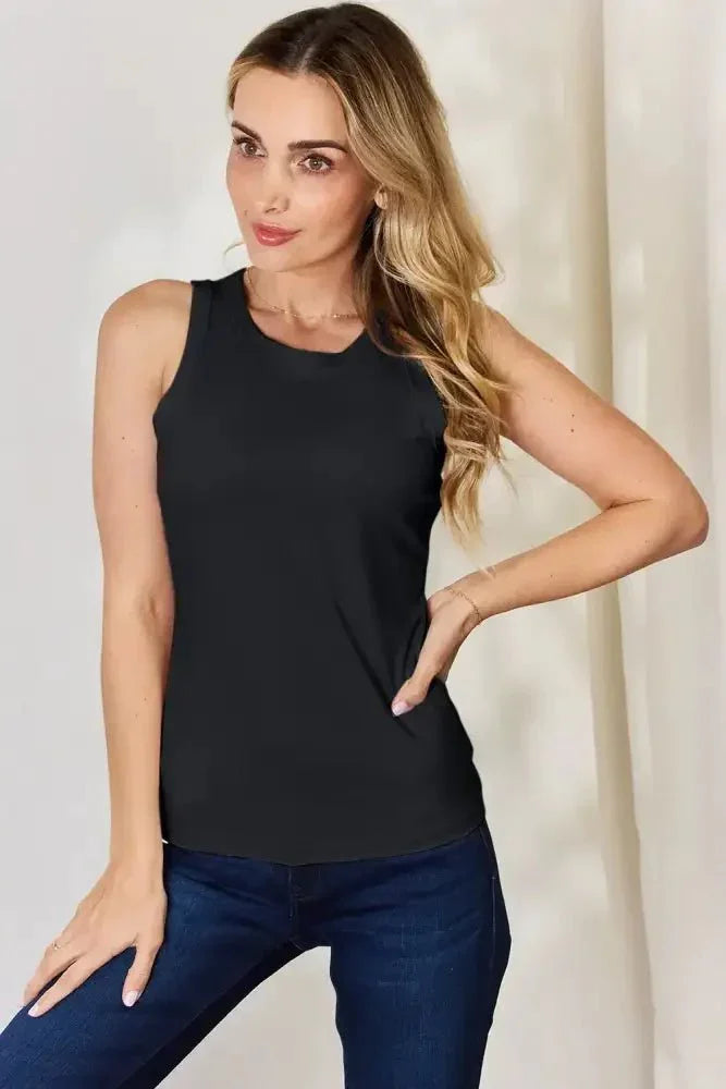 Basic Bae Full Size Round Neck Slim Tank - Update AvenueTanks & CamisTrendsi10010186922521610010186922521624235ad6 - 5067 - 48ad - 9048 - d8343b31b877 - MaxBlack