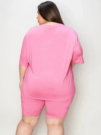 Basic Bae Full Size V - Neck Drop Shoulder T-Shirt and Shorts Set - Update AvenueDaily EssentialsTrendsi1001009511175421001009511175429a5ae502 - 9d5d - 4c8a - ba23 - db3c6c5f175a - MaxPink