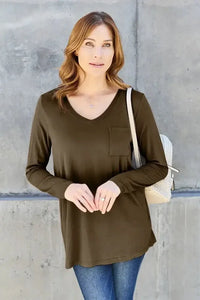 Basic Bae Full Size V - Neck Long Sleeve Top - Update AvenueT-ShirtsTrendsi1001016671477331001016671477331c371913 - a6a8 - 498c - 96bb - 409fddc0052e - MaxMocha