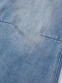 Basic style Oversized Wide leg Jeans - Update AvenueTrendsi100400233484652100400233484652Basic style Oversized Wide leg JeansBlue