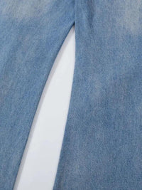 Basic style Oversized Wide leg Jeans - Update AvenueTrendsi100400233484652100400233484652Basic style Oversized Wide leg JeansBlue