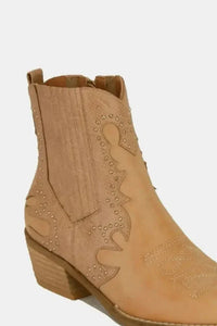 Beast Fashion Studded Detail Point Toe Boots - Update AvenueTrendsi100600636231970100600636231970Beast Fashion Studded Detail Point Toe BootsTaupe