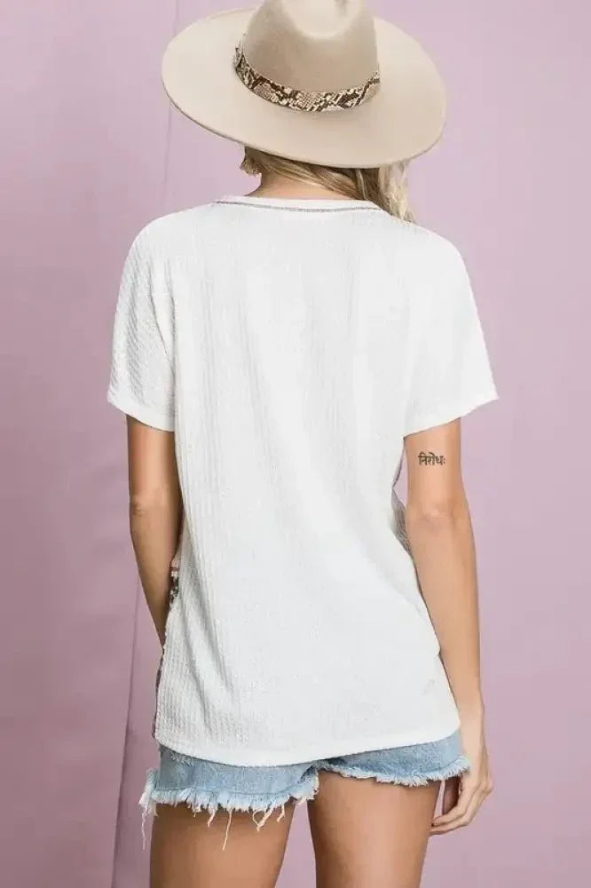 BiBi Colr Block Waffle Knit Top - Update AvenueT-ShirtsTrendsi1001008180811631001008180811636d246b44 - a7d9 - 4adb - 94d3 - 5fb6a0208228 - Max - OriginTAUPE