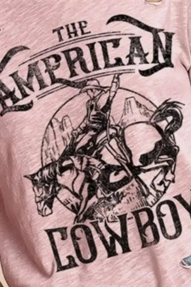 BiBi Cotton Slub Laser Top American Cow Boy Graphic - Update AvenueT-ShirtsTrendsi100100334591321100100334591321a65830c0 - 57d5 - 40c8 - b84e - 5830cf71a33a - Max - OriginBLUSH PINK