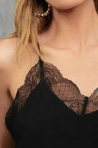 BiBi Lace Cami Solid Tank Top - Update AvenueTrendsi100100999571624100100999571624bc971410 - 0df5 - 4e1f - b02f - 740cf676ee24 - Max - OriginBLACK