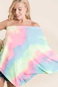 BiBi Tie Dye French Terry One Shoulder Top with Dolman - Update AvenueT-ShirtsTrendsi100100644591595100100644591595bdc22d843c2544efbc60e7e65029643f - Max - OriginPASTEL TIE DYE