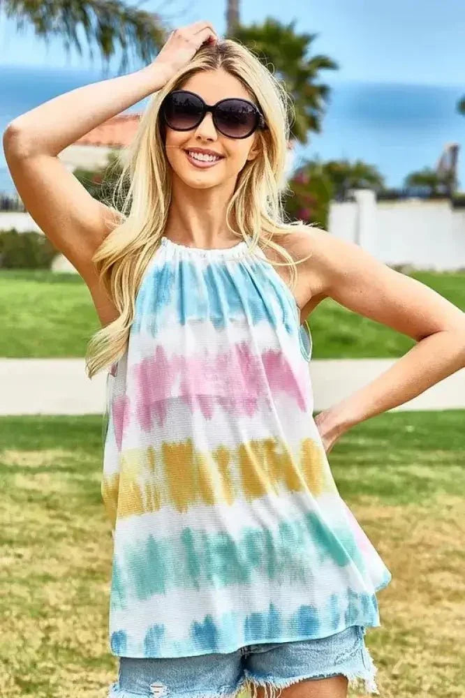 BiBi Tie - Dye Halter Neck Top - Update AvenueFestival VibesTrendsi1001004495112091001004495112097ef4787b - 1ee1 - 425c - 893c - 4d9c01533b8f - MaxMulticolor