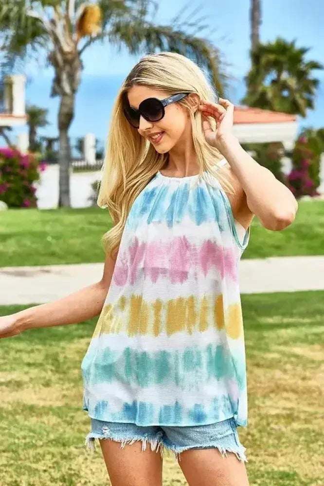 BiBi Tie - Dye Halter Neck Top - Update AvenueFestival VibesTrendsi100100449511209100100449511209f0dc545d - 5b59 - 4453 - 9e14 - 68c0c3eabcd9 - MaxMulticolor