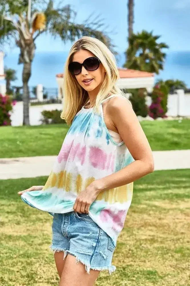 BiBi Tie - Dye Halter Neck Top - Update AvenueFestival VibesTrendsi1001004495112091001004495112093a17cc80 - 2acd - 4427 - aabc - dfff55aa4cd7 - MaxMulticolor