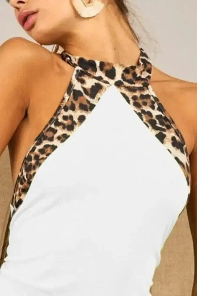 BiBi Triblend Leopard Halter Neck Tied Detailed Top - Update AvenueTrendsi100100433161264100100433161264ce2356d2 - b16d - 43ae - 917b - 55751960107c - Max - OriginIVORY
