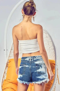BiBi US Flag Theme Bleached Denim Shorts - Update AvenueHonor the Stars and StripesTrendsi100100803331651100100803331651a507ff35 - 095a - 434c - 8d8d - 0c4c522cad99 - MaxAmerican Flag