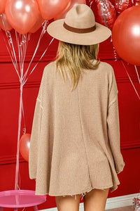 BiBi V - Neck Waffle Uneven Hem Top - Update AvenueTrendsi100101834383891100101834383891acdd6846 - 7471 - 4360 - 8026 - 55bcbc2ac55e - MaxCAMEL